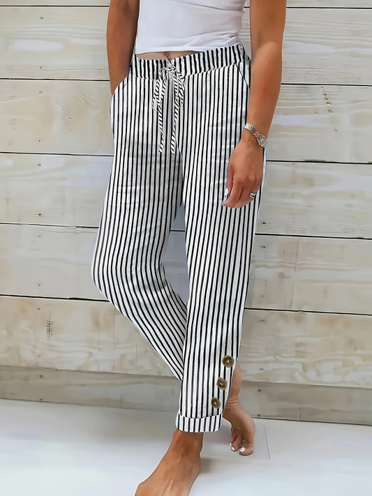 Lena™ | Stretch Waist Trousers