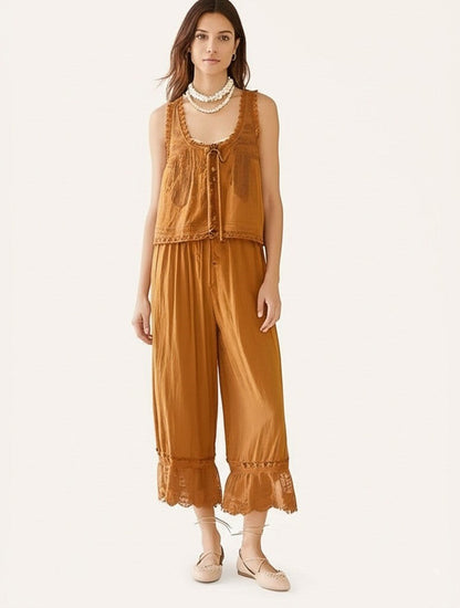 ALOUETTE LACE TWO-PIECE SET