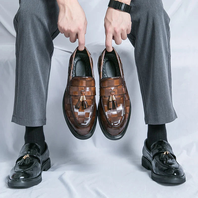 LORENZO GENUINE LEATHER LOAFERS