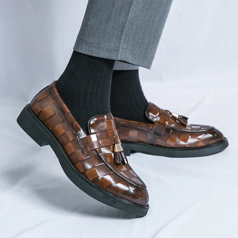 LORENZO GENUINE LEATHER LOAFERS