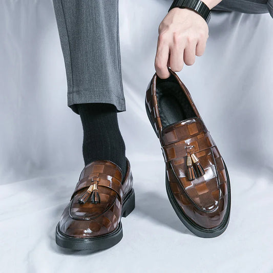 LORENZO GENUINE LEATHER LOAFERS