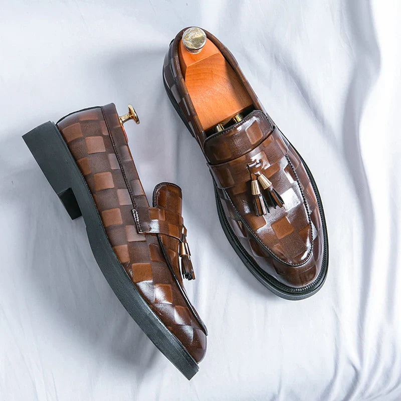 LORENZO GENUINE LEATHER LOAFERS