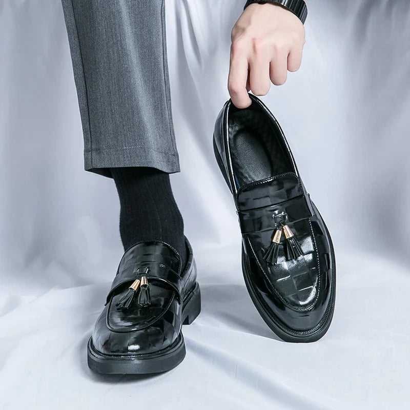 LORENZO GENUINE LEATHER LOAFERS
