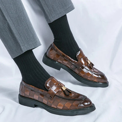 LORENZO GENUINE LEATHER LOAFERS