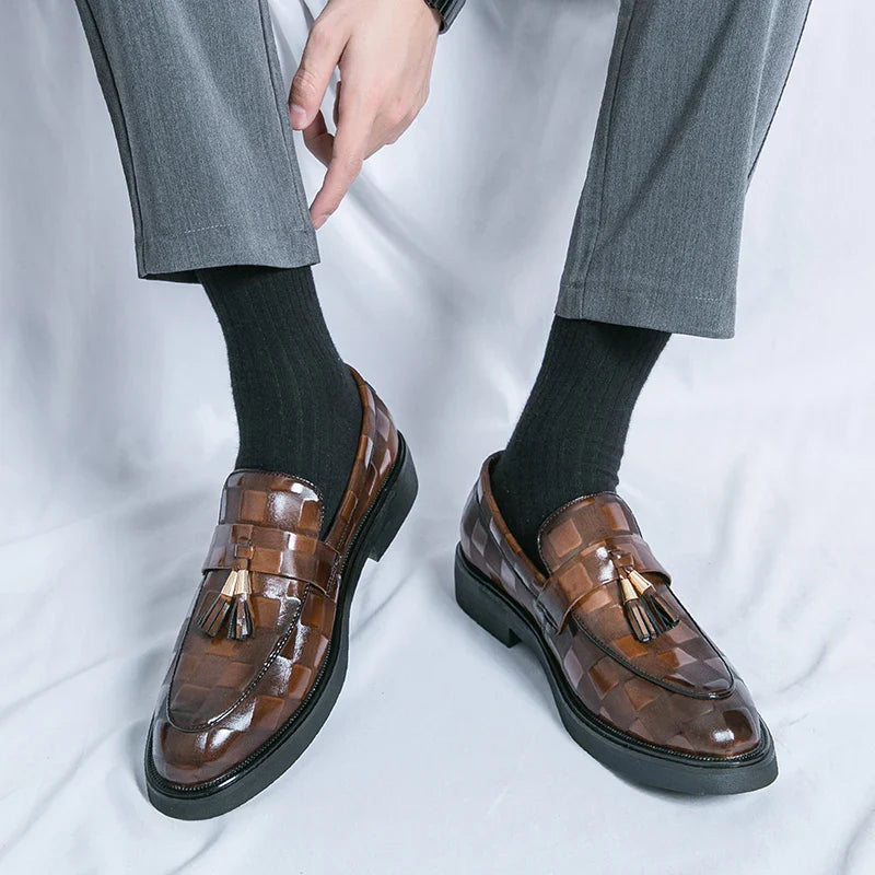 LORENZO GENUINE LEATHER LOAFERS