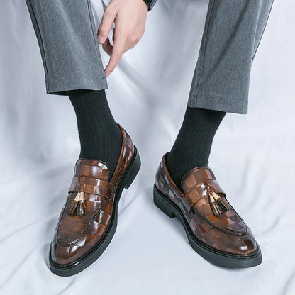 LORENZO GENUINE LEATHER LOAFERS