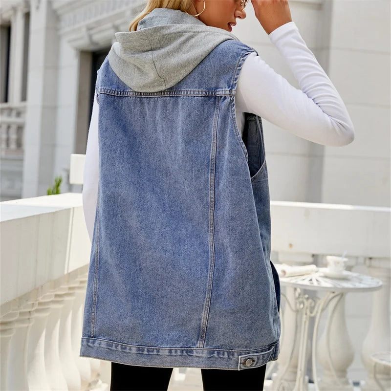 VANTAVOUGE DENIM VEST