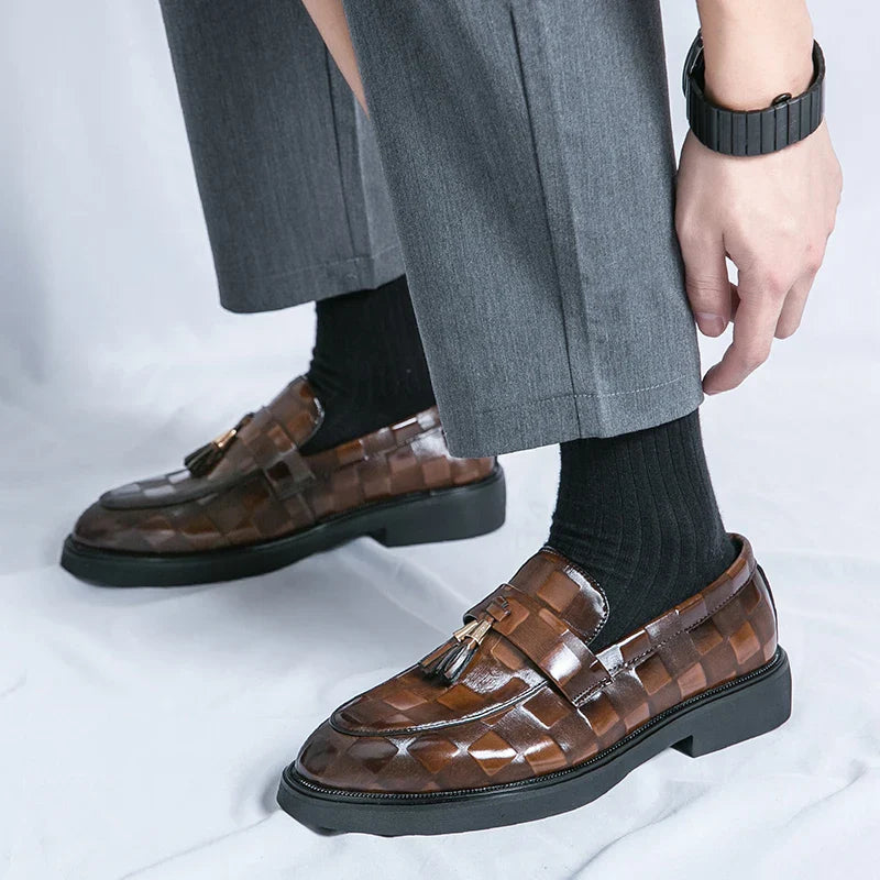 LORENZO GENUINE LEATHER LOAFERS