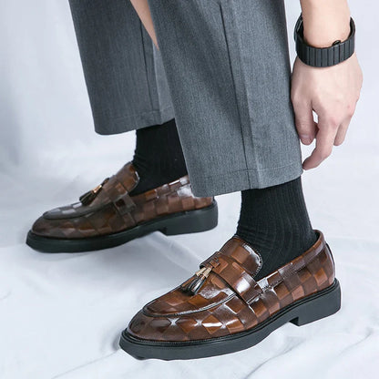 LORENZO GENUINE LEATHER LOAFERS