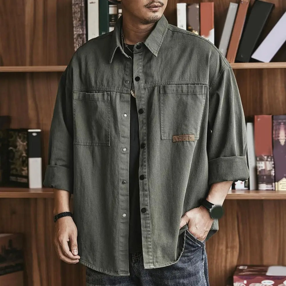 CARSON VINTAGE VIBE BUTTON-UP
